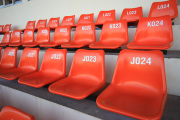 Seat for watch  some sport or football