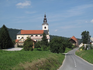 Naklejka premium Campagne slovène