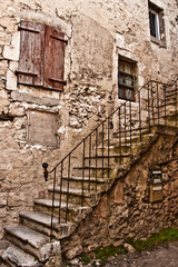 devanture de maison ancienne