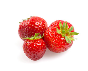 drei Erdbeeren