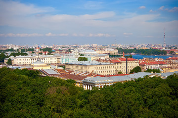 Fototapeta na wymiar Overview Of Saint-Petersburg
