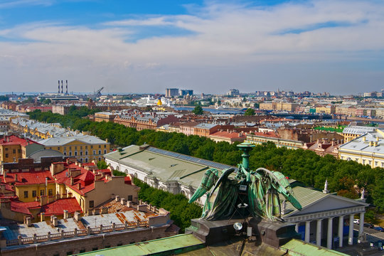 Panorama Of Saint-Petersburg