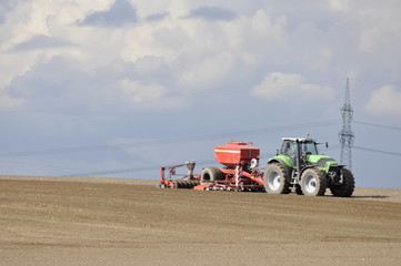 Fototapeta premium Traktor