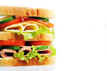 fresh and tasty sandwich