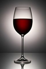 Still-life with the wine glass