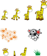 baby giraffe set