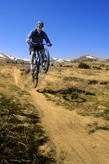 Obraz na płótnie Canvas Mountain Biking