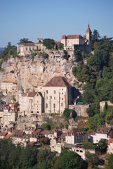 Fototapeta na wymiar La vue sur Rocamadour