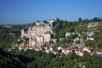 Fototapeta premium Vue sur le village de Rocamadour