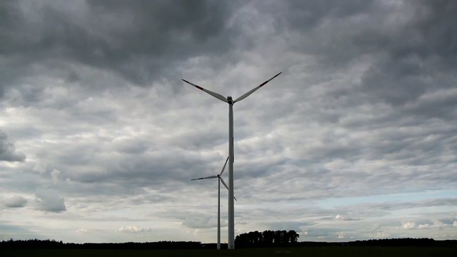 Wind Turbine - Two Turbines