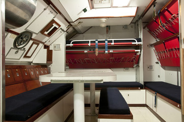 Submarine officers room