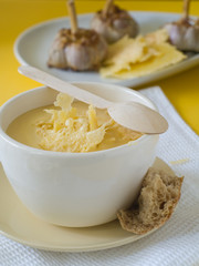 Cheese soup