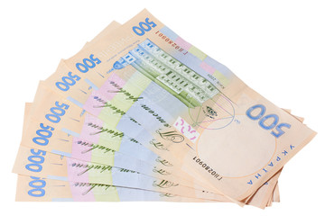 Ukrainian money (hryvnia)