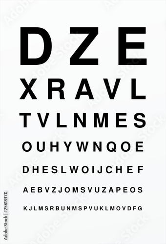 eye e chart printable droits