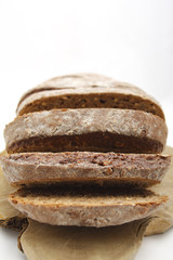 pane integrale affettato