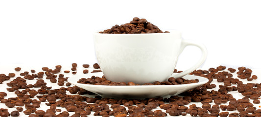 Coffee BEans and Cup