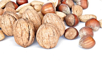 nueces,almendras y avellanas