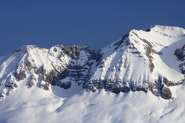 Fototapeta na wymiar Sabocos peak in Pyrenees