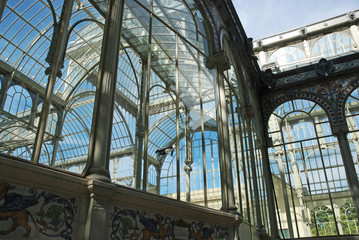 Palacio de Cristal, Retiro Park, Madrid