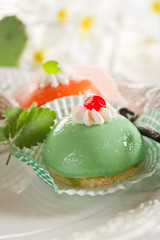 variety of cassate sicily dessert