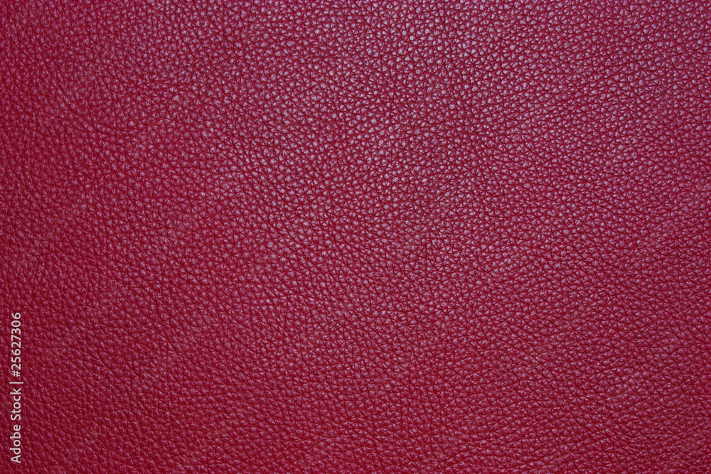 Sticker red leather