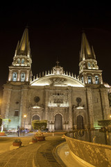 Fototapeta na wymiar Guadalajara Cathedral in Mexico