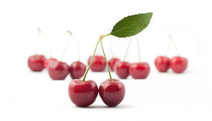 Red cherries