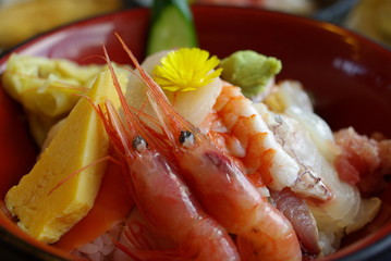 海鮮丼