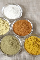 Bowls Of Spices