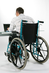 Obraz premium Handicap studio pc