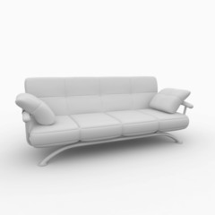 Fototapeta premium 3d furniture detailed