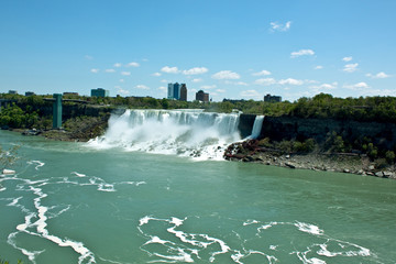 Niagara falls, American and Bridal veil falls