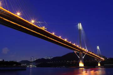 Obraz premium Ting Kau Bridge in Hong Kong