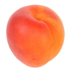 Apricot isolated on white background