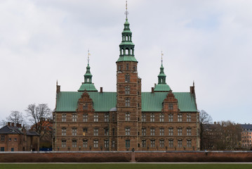 Obraz premium Rosenborg Castle in Copenhagen, Denmark.