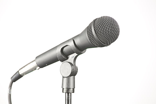 Microphone Isolated on White