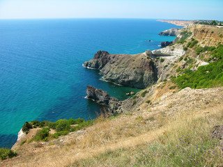 Fiolent cape, Crimea, Ukraine