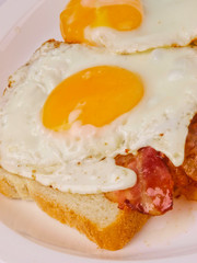 Egg and bacon