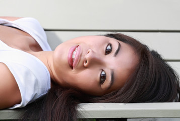 Obraz premium beautiful asian girl
