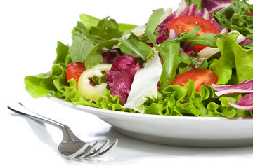 salad with vegetables