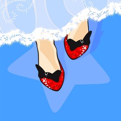 Red shoes
