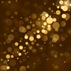Magic lights, background sparkle, blurred vector light