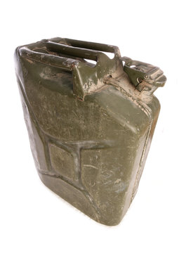 used old fuel can