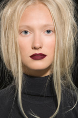 Portrait of the young beautiful girl