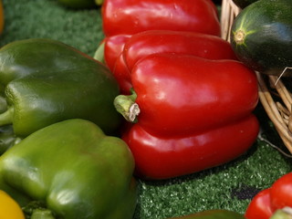 Verdura en un mercado de Paris