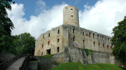 Fototapeta na wymiar Ruins of castle