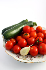 Piatto di verdure