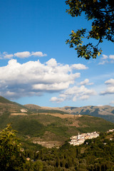 hill-top village Italy