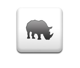 Boton cuadrado blanco rinoceronte