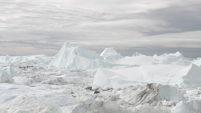 Ilulissat Icefjord time lapse